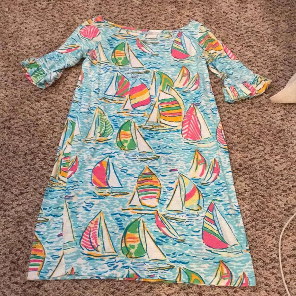 Lilly Pulitzer You Gotta Regatta T-shirt Dress